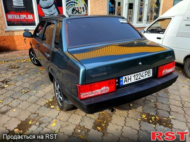 ВАЗ 21099 2005 в Краматорске на Automoto.ua Зеленый ВАЗ 21099, объемом двигателя 1.5 л и пробегом 230 тыс. км за 2000 $, фото 1 на Automoto.ua