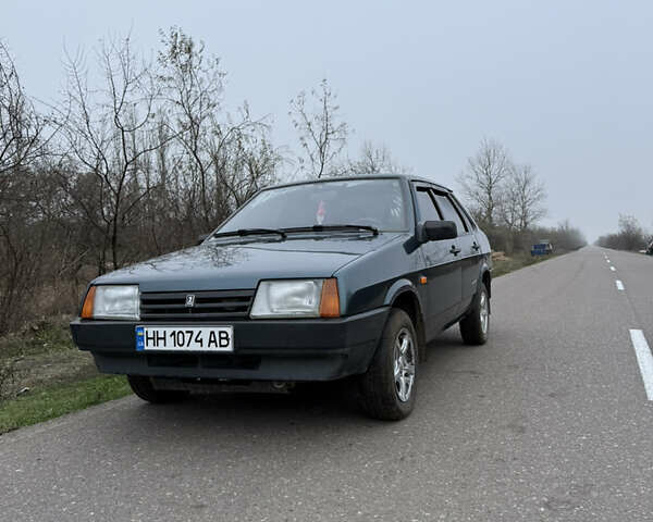 Зелений ВАЗ 21099, об'ємом двигуна 1.6 л та пробігом 93 тис. км за 2850 $, фото 1 на Automoto.ua