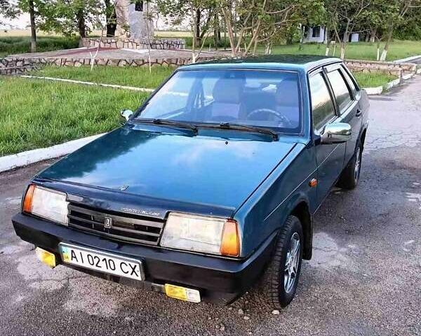 Зелений ВАЗ 21099, об'ємом двигуна 1.5 л та пробігом 160 тис. км за 1250 $, фото 1 на Automoto.ua