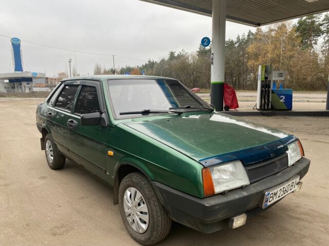 Зелений ВАЗ 21099, об'ємом двигуна 0 л та пробігом 168 тис. км за 1350 $, фото 1 на Automoto.ua
