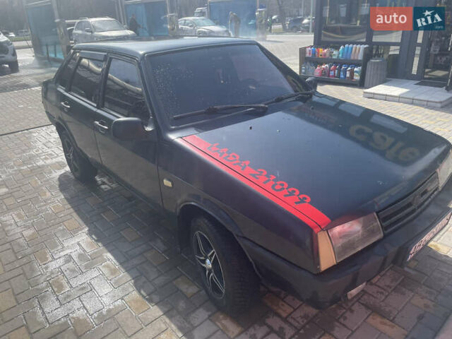 Зеленый ВАЗ 21099, объемом двигателя 1.5 л и пробегом 224 тыс. км за 1500 $, фото 1 на Automoto.ua