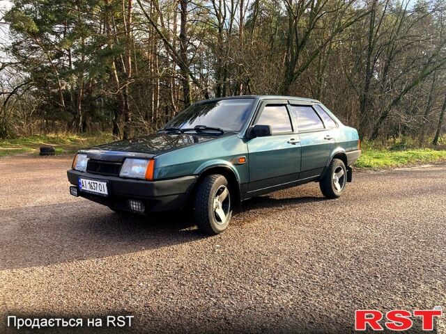 Зелений ВАЗ 21099, об'ємом двигуна 1.5 л та пробігом 300 тис. км за 1999 $, фото 1 на Automoto.ua