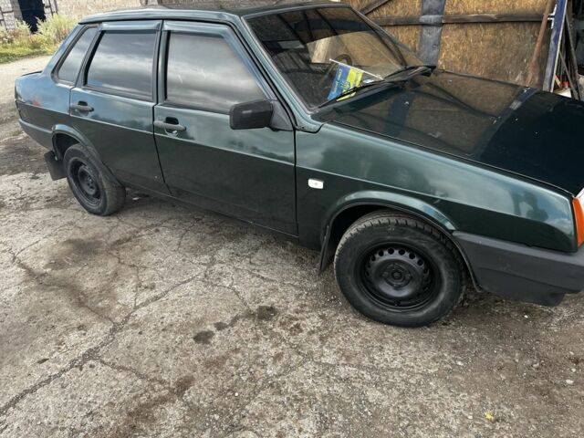 Зеленый ВАЗ 21099, объемом двигателя 0 л и пробегом 3 тыс. км за 1300 $, фото 1 на Automoto.ua