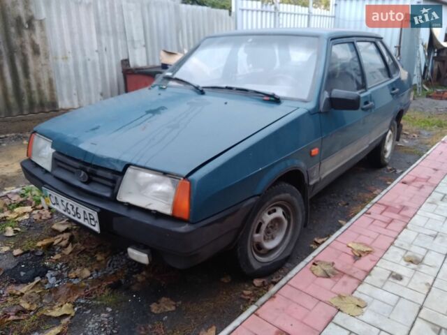 Зелений ВАЗ 21099, об'ємом двигуна 1.5 л та пробігом 226 тис. км за 900 $, фото 1 на Automoto.ua