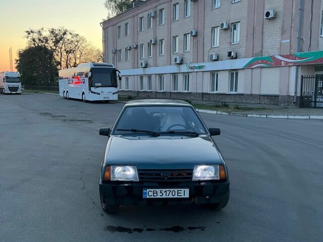 Зелений ВАЗ 21099, об'ємом двигуна 1.5 л та пробігом 182 тис. км за 1500 $, фото 1 на Automoto.ua