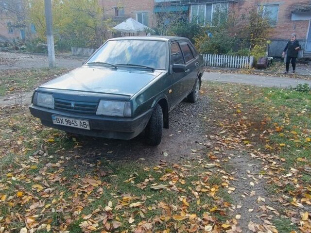 ВАЗ 21099 2005 в Виннице на Automoto.ua Зеленый ВАЗ 21099, объемом двигателя 1.5 л и пробегом 200 тыс. км за 650 $, фото 1 на Automoto.ua