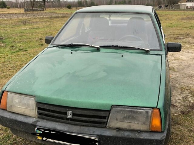 Зеленый ВАЗ 21099, объемом двигателя 1.5 л и пробегом 1 тыс. км за 1000 $, фото 1 на Automoto.ua