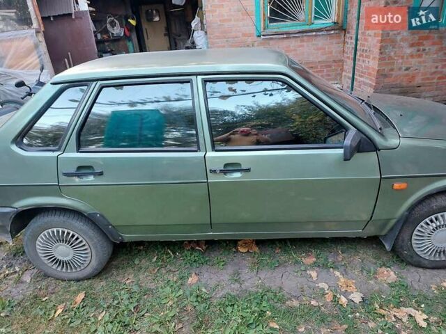 Зелений ВАЗ 21099, об'ємом двигуна 1.5 л та пробігом 230 тис. км за 1750 $, фото 1 на Automoto.ua
