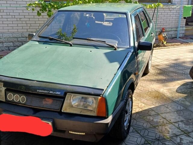 Зелений ВАЗ 21099, об'ємом двигуна 1.5 л та пробігом 185 тис. км за 600 $, фото 1 на Automoto.ua