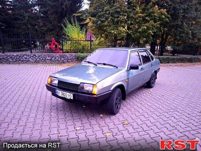Зеленый ВАЗ 21099, объемом двигателя 1.5 л и пробегом 217 тыс. км за 2700 $, фото 1 на Automoto.ua