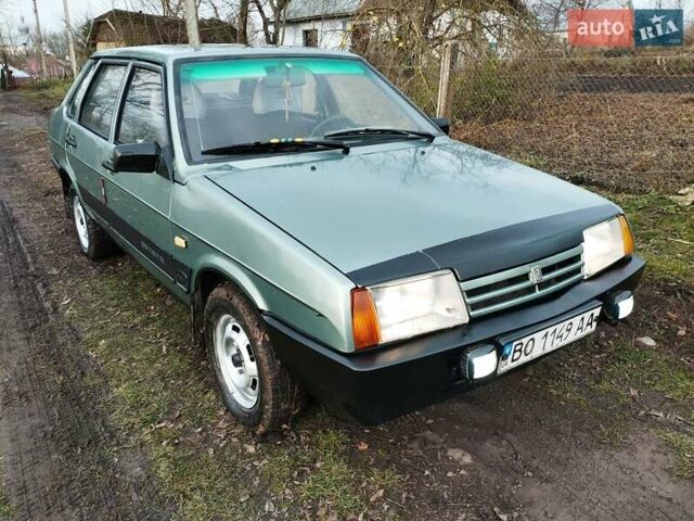 Зелений ВАЗ 21099, об'ємом двигуна 1.5 л та пробігом 200 тис. км за 1650 $, фото 1 на Automoto.ua