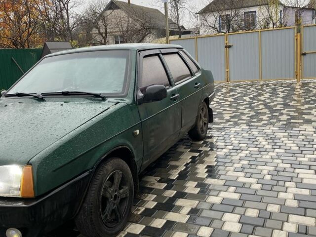 Зелений ВАЗ 21099, об'ємом двигуна 1.5 л та пробігом 196 тис. км за 1500 $, фото 1 на Automoto.ua