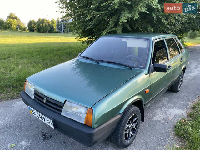 Зеленый ВАЗ 21099, объемом двигателя 0 л и пробегом 142 тыс. км за 1450 $, фото 1 на Automoto.ua