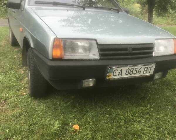 Зеленый ВАЗ 21099, объемом двигателя 1.5 л и пробегом 287 тыс. км за 2500 $, фото 1 на Automoto.ua