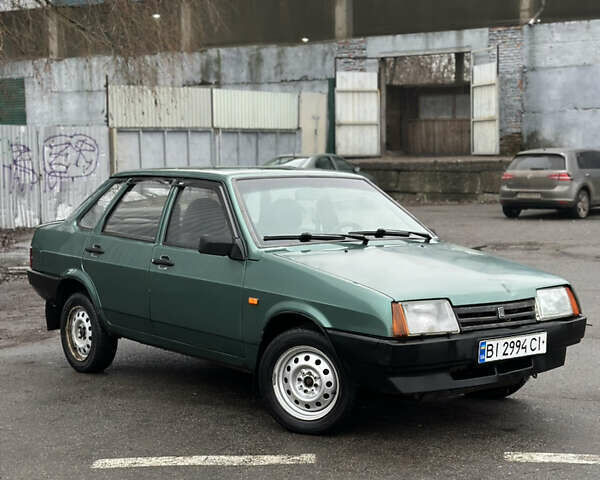 Зелений ВАЗ 21099, об'ємом двигуна 1.5 л та пробігом 260 тис. км за 1300 $, фото 1 на Automoto.ua