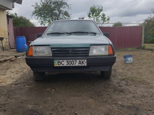 Зеленый ВАЗ 21099, объемом двигателя 0 л и пробегом 87 тыс. км за 950 $, фото 1 на Automoto.ua