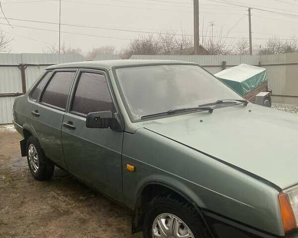 Зелений ВАЗ 21099, об'ємом двигуна 1.5 л та пробігом 183 тис. км за 2100 $, фото 1 на Automoto.ua