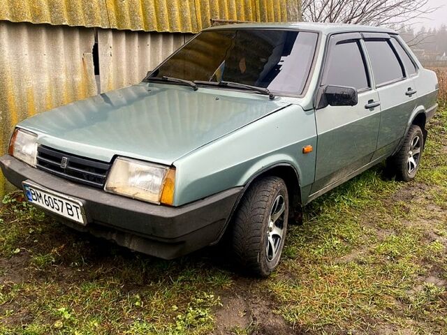 Зелений ВАЗ 21099, об'ємом двигуна 1.5 л та пробігом 0 тис. км за 2000 $, фото 1 на Automoto.ua