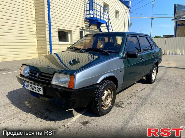 Зелений ВАЗ 21099, об'ємом двигуна 1.5 л та пробігом 205 тис. км за 600 $, фото 1 на Automoto.ua