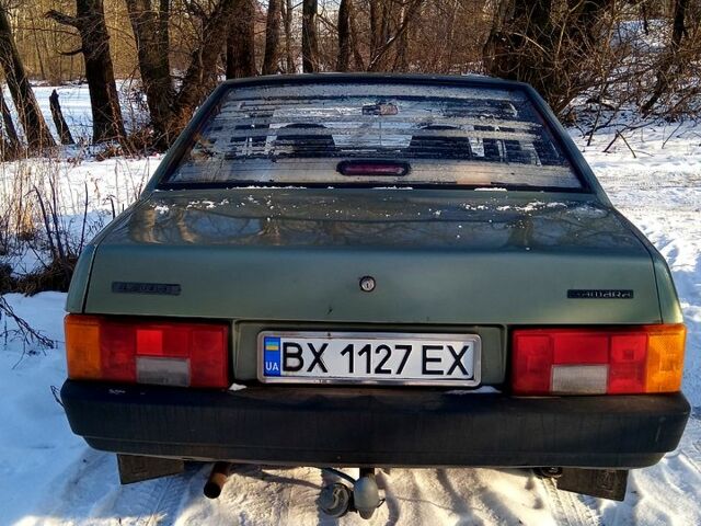 Зелений ВАЗ 21099, об'ємом двигуна 1.5 л та пробігом 0 тис. км за 2100 $, фото 1 на Automoto.ua