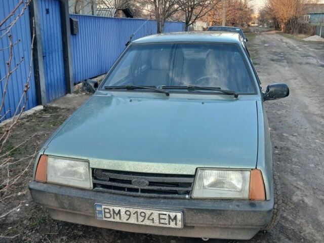 Зелений ВАЗ 21099, об'ємом двигуна 1 л та пробігом 370 тис. км за 1600 $, фото 1 на Automoto.ua