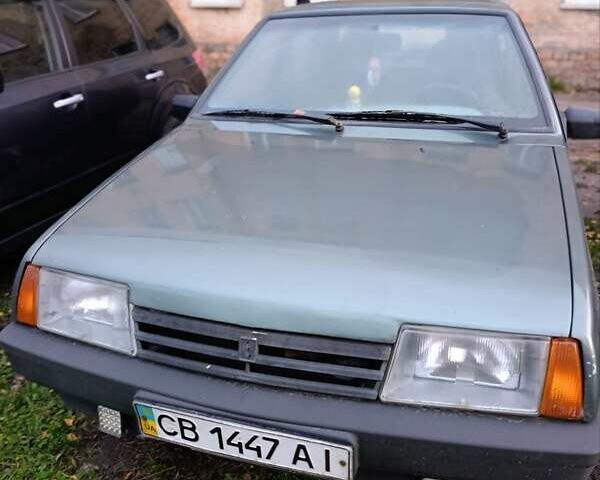 Зелений ВАЗ 21099, об'ємом двигуна 1.6 л та пробігом 271 тис. км за 1500 $, фото 1 на Automoto.ua