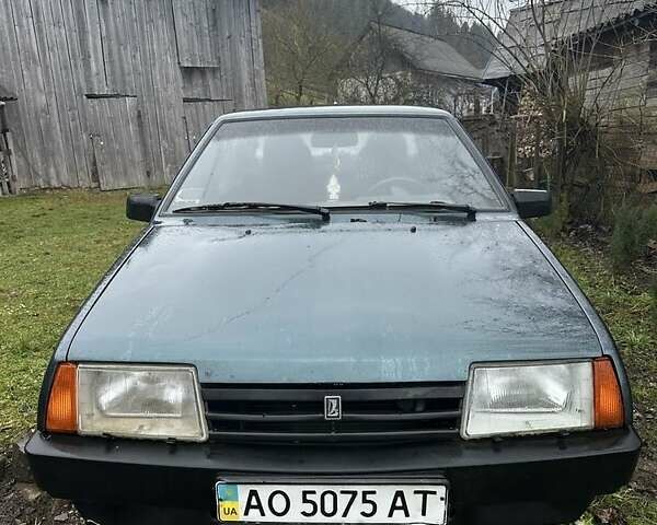 Зеленый ВАЗ 21099, объемом двигателя 1.5 л и пробегом 280 тыс. км за 1200 $, фото 1 на Automoto.ua