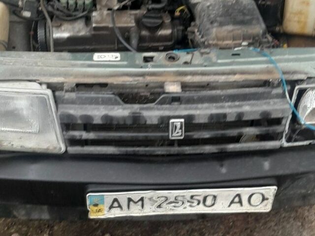 Зеленый ВАЗ 21099, объемом двигателя 0 л и пробегом 350 тыс. км за 450 $, фото 1 на Automoto.ua