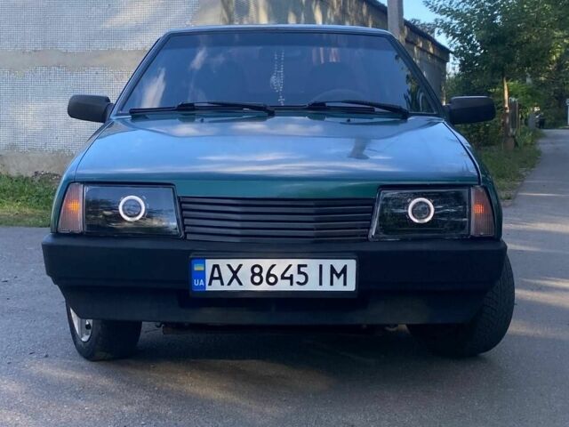 Зелений ВАЗ 21099, об'ємом двигуна 1.6 л та пробігом 200 тис. км за 1400 $, фото 1 на Automoto.ua