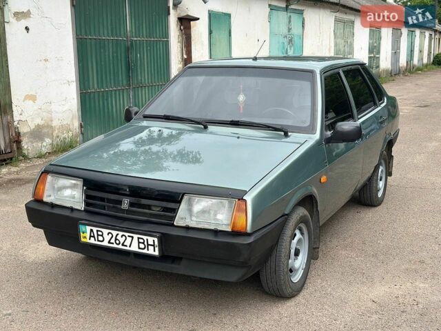 Зелений ВАЗ 21099, об'ємом двигуна 1.5 л та пробігом 129 тис. км за 2550 $, фото 1 на Automoto.ua