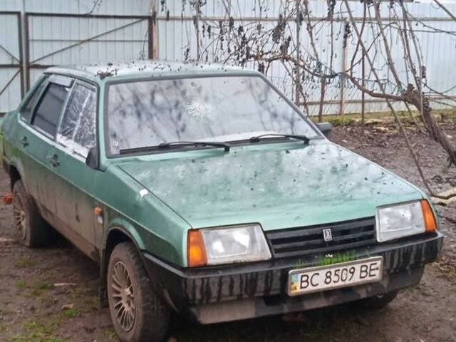 Зеленый ВАЗ 21099, объемом двигателя 0 л и пробегом 135 тыс. км за 834 $, фото 1 на Automoto.ua