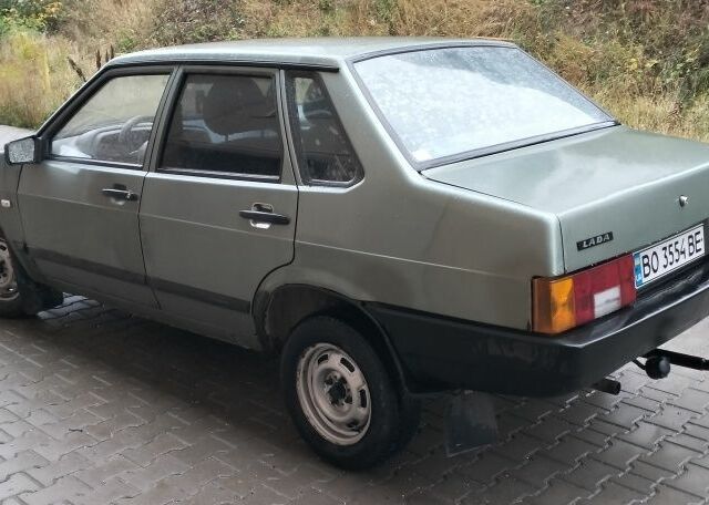Зелений ВАЗ 21099, об'ємом двигуна 1.6 л та пробігом 256 тис. км за 1200 $, фото 1 на Automoto.ua