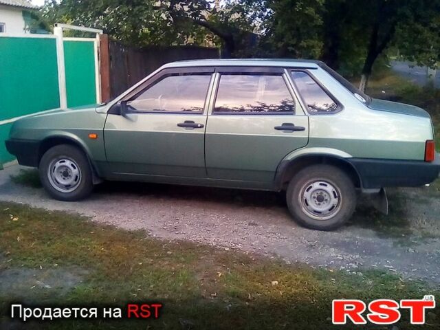 Зелений ВАЗ 21099, об'ємом двигуна 1.5 л та пробігом 161 тис. км за 2500 $, фото 1 на Automoto.ua