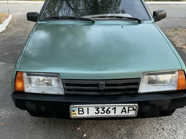 Зелений ВАЗ 21099, об'ємом двигуна 1.6 л та пробігом 168 тис. км за 2500 $, фото 1 на Automoto.ua