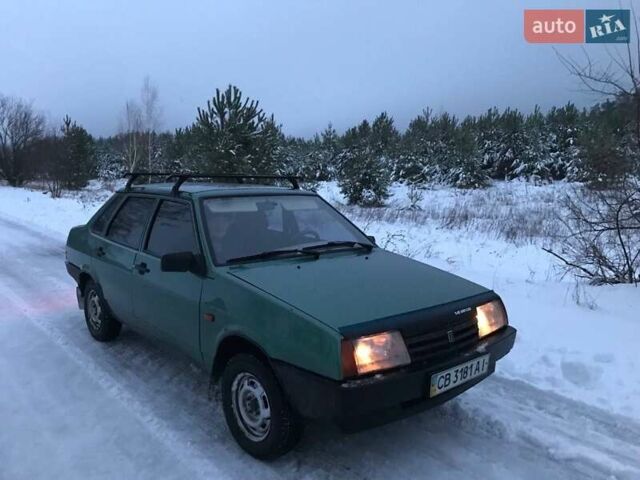 Зелений ВАЗ 21099, об'ємом двигуна 1.6 л та пробігом 220 тис. км за 2800 $, фото 1 на Automoto.ua