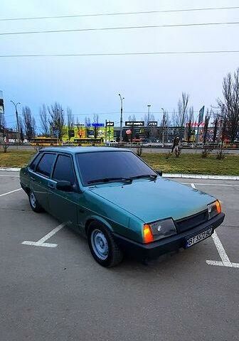 Зелений ВАЗ 21099, об'ємом двигуна 1.5 л та пробігом 132 тис. км за 1100 $, фото 1 на Automoto.ua