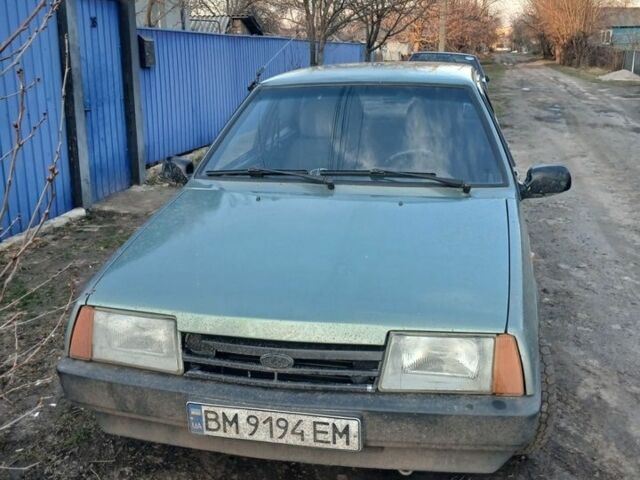 Зеленый ВАЗ 21099, объемом двигателя 1.6 л и пробегом 370 тыс. км за 1550 $, фото 1 на Automoto.ua