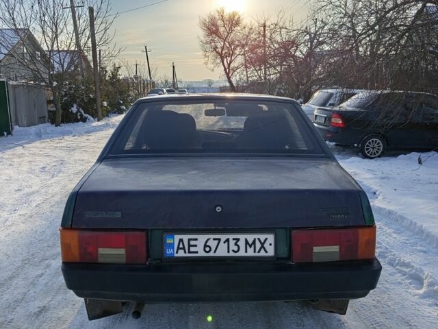 Зелений ВАЗ 21099, об'ємом двигуна 1.6 л та пробігом 90 тис. км за 1100 $, фото 1 на Automoto.ua