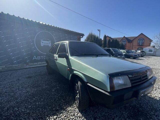 Зеленый ВАЗ 21099, объемом двигателя 1.6 л и пробегом 340 тыс. км за 2350 $, фото 1 на Automoto.ua