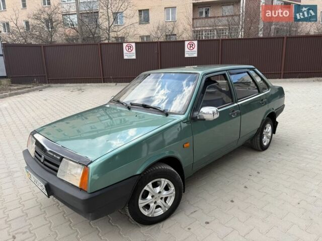 Зелений ВАЗ 21099, об'ємом двигуна 1.6 л та пробігом 198 тис. км за 1850 $, фото 1 на Automoto.ua