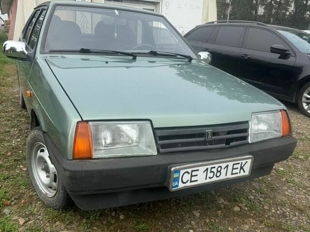 Зеленый ВАЗ 21099, объемом двигателя 1.6 л и пробегом 108 тыс. км за 1550 $, фото 1 на Automoto.ua