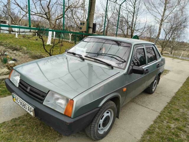 Зеленый ВАЗ 21099, объемом двигателя 1.6 л и пробегом 131 тыс. км за 2500 $, фото 1 на Automoto.ua