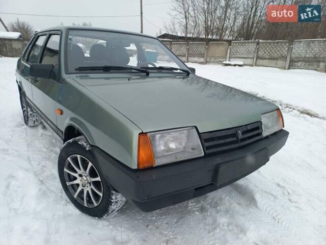 Зелений ВАЗ 21099, об'ємом двигуна 1.6 л та пробігом 72 тис. км за 2850 $, фото 1 на Automoto.ua