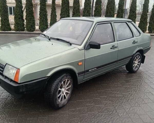 Зеленый ВАЗ 21099, объемом двигателя 0 л и пробегом 70 тыс. км за 1900 $, фото 1 на Automoto.ua