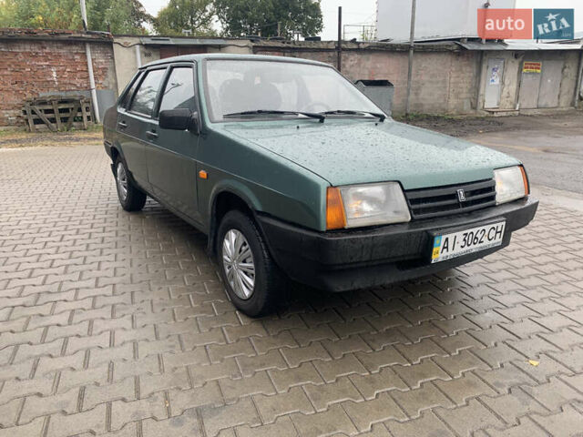Зеленый ВАЗ 21099, объемом двигателя 1.6 л и пробегом 120 тыс. км за 2600 $, фото 1 на Automoto.ua