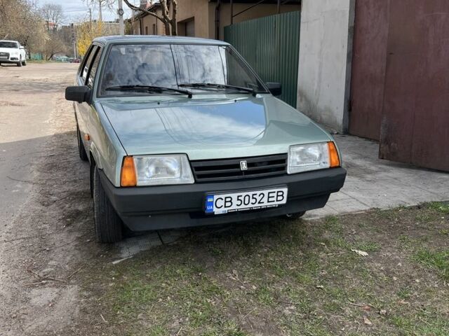 Зелений ВАЗ 21099, об'ємом двигуна 1.6 л та пробігом 88 тис. км за 2050 $, фото 1 на Automoto.ua