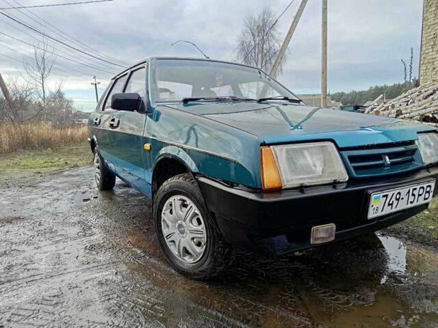 Зеленый ВАЗ 21099, объемом двигателя 0 л и пробегом 420 тыс. км за 849 $, фото 1 на Automoto.ua
