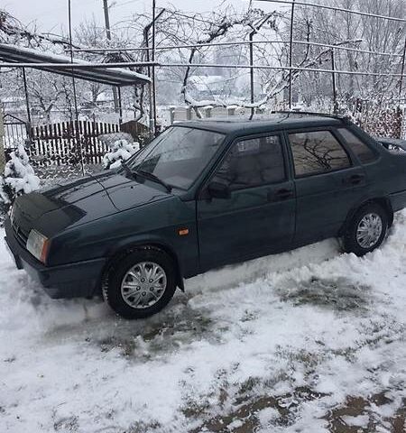 Зелений ВАЗ 21099, об'ємом двигуна 1.5 л та пробігом 90 тис. км за 1400 $, фото 1 на Automoto.ua