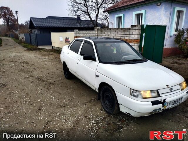 Белый ВАЗ 2110, объемом двигателя 1.5 л и пробегом 75 тыс. км за 800 $, фото 1 на Automoto.ua