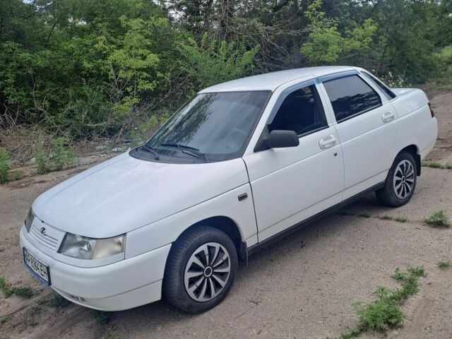 Белый ВАЗ 2110, объемом двигателя 1.6 л и пробегом 94 тыс. км за 1900 $, фото 1 на Automoto.ua